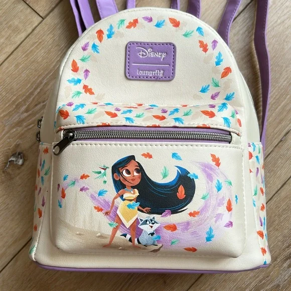 Loungefly Disney Pocahontas COLORS OF THE WIND MEEKO Mini  display picture 1
